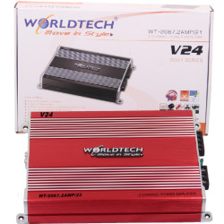 Worldtech WT-2087/23 V24 2 Channel MOSFET Car Amplifier Worldtech WT-2087/23 V24 2 Channel MOSFET Car Amplifier
