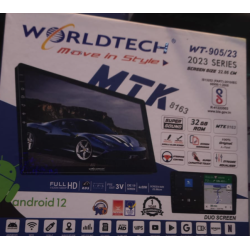 Worldtech WT-905 MTK 9 Inch USB Wifi GPS 4GB/32GB Full HD Double Din Car Stereo Andro