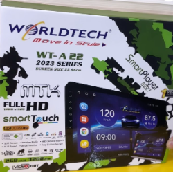 Worldtech WT-A22 9 Inch Smart Player 8277 USB Wifi GPS 2GB/32GB Full HD Double Din Car Stereo Android Player