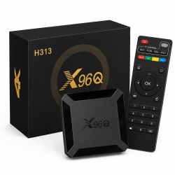 X96Q H313 4K Smart Quad-Core 4GB RAM 64GB Android TV Box X96Q H313 4K Smart Quad-Core 4GB RAM 64GB Android TV Box