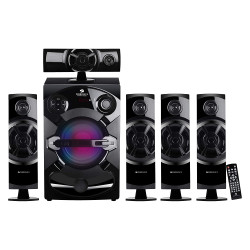 ZEBRONICS ZEB-TRUMP BT RUCF 5.1 Channel 80 Watt Wireless Bluetooth Multimedia Speaker ZEBRONICS ZEB-TRUMP BT RUCF 5.1 Channel 80 Watt Wireless Bluetooth Multimedia Speaker
