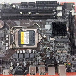 Zebronics Zeb-55 Intel H55 LGA1156 4th Gen DDR3 Desktop Computer Motherboard