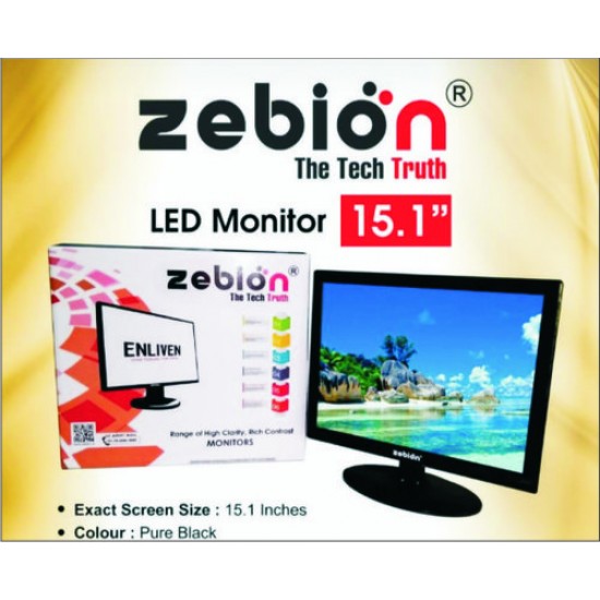 Zebion Enliven Splay 15.1 inch HD2 Monitor