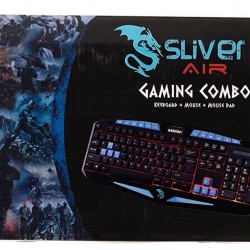 Zebion Sliver Air Gaming Keyboard and Mouse Combo Gaming Keyboard