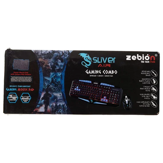 Zebion Gaming Keyboard Zebion Sliver Air Gaming Keyboard Price India
