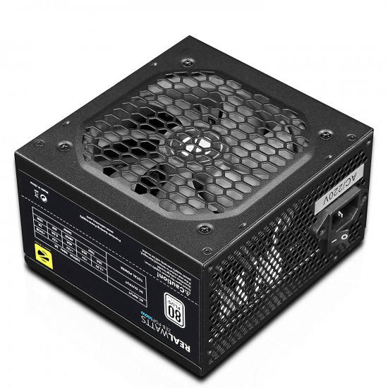 Zebronics Gaming Power Supply High Efficiency 500watts 80+ Certification PC SMPS