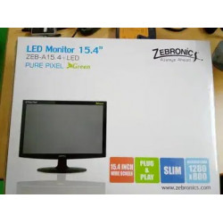 Zebronics ZEB-V16HD 15.4 HDMI + VGA LED Monitor Zebronics ZEB-V16HD 15.4 HDMI + VGA LED Monitor
