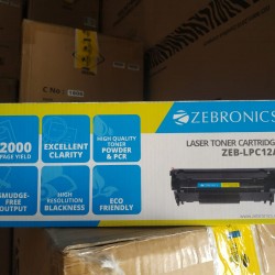 Zebronics 12A 88A 78A 2000 page yield ECO Friendly Black Laser Printer Toner Cartridge