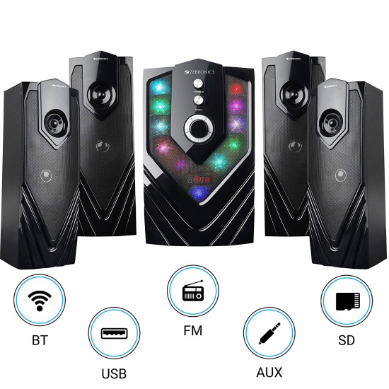 Zebronics Zeb-Samba 4.1 Bluetooth Multimedia Speaker