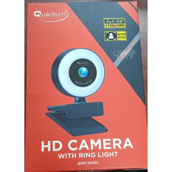 Zinq ZQ1080RL Webcam Full HD 1080P 2.1 Megapixel 30 FPS Auto Focus with Ring LED for Night Vision Web Camera Zinq ZQ1080RL Webcam Full HD 1080P 2.1 Megapixel 30 FPS Auto Focus with Ring LED for Night Vision Web Camera