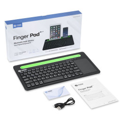 Zoook Fingerpad Wireless Keyboard with Trackpad/Bluetooth Keyboard