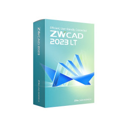 ZWCAD 2023 2D+3D Professional Lic ESD (Includes 1 year email/tel support) ESD License Software