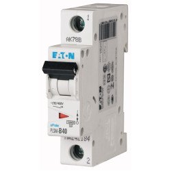 EATON-PLSM-C40-MW-Miniature circuit breaker (MCB), 40 A, 1p, characteristic: C MCB