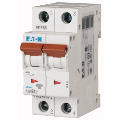 EATON-PLSM-C4/2-MW - Miniature circuit breaker (MCB), 4 A, 2p, characteristic: C MCB