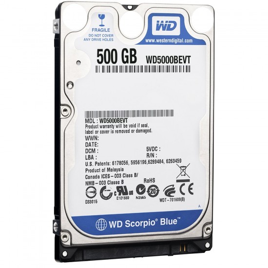 WD 500GB Hard Drive 1 Year warranty Western Digital Electronics for laptop HDD