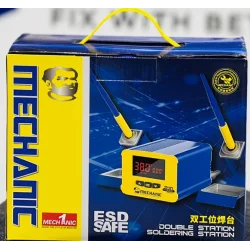 MECHANIC 210 MAX Dual Station Welding Station Quick Heating Up Adaptation C210 Soldering Iron Tip Double Handle Electric Iron
