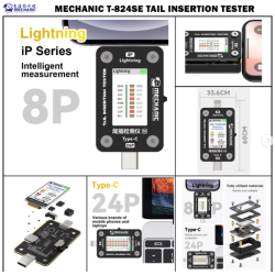 Mechanic T-824 Type-C to Lightning High Precision Digital Display Tail Insertion Tester Mechanic T-824 Type-C to Lightning High Precision Digital Display Tail Insertion Tester